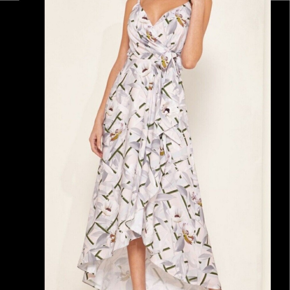 Ted Baker London Olevya Everglades Wrap Dress.  Ted Baker Size 3/US 8-10.